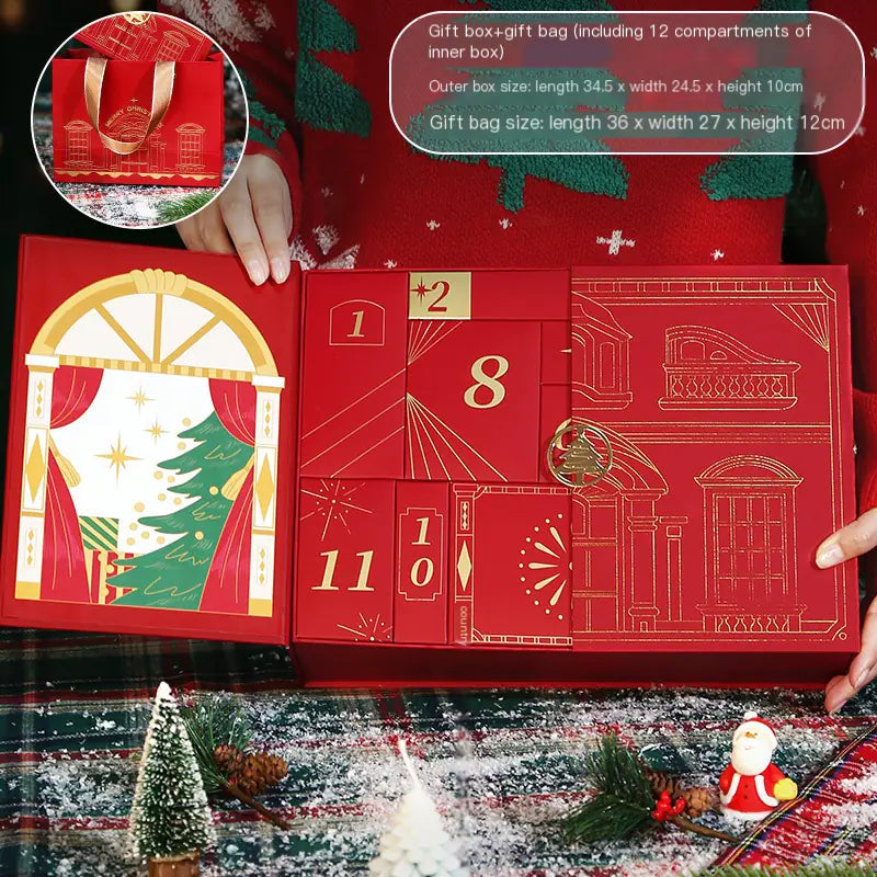 Christmas Countdown Calendar Gift Box for Him/Her