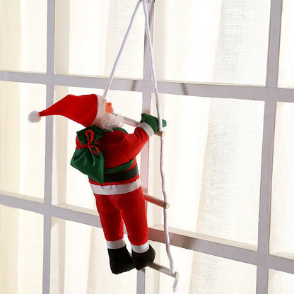 Cross-Border Christmas Santa Climbing Decoration Prop