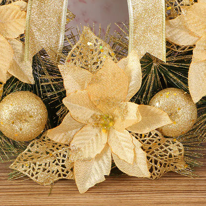 Pine Needle Christmas Wreath Decoration