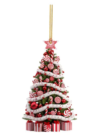 Christmas Tree Pendant Holiday Decoration
