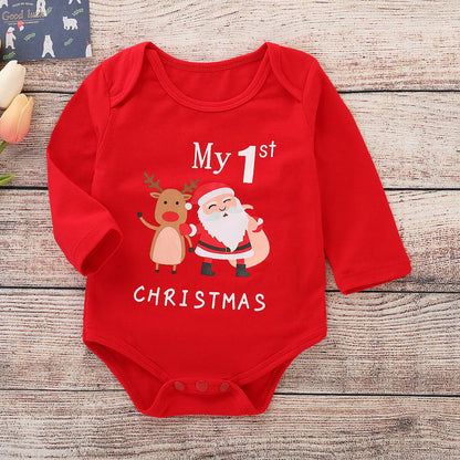Christmas Long Sleeve Bodysuit for Kids