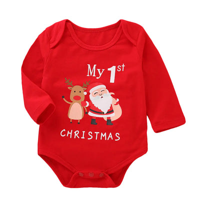 Christmas Long Sleeve Bodysuit for Kids