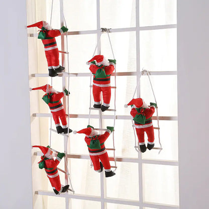 Cross-Border Christmas Santa Climbing Decoration Prop