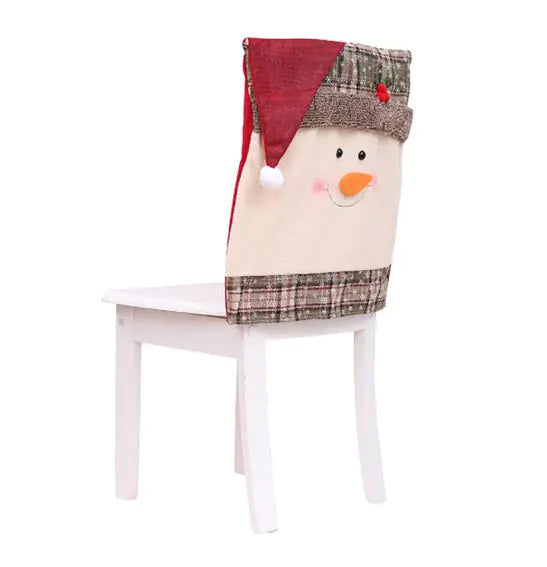 Christmas Chair Covers and Table Decorations