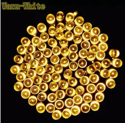 LED Solar String Lights for Christmas Garden Decor
