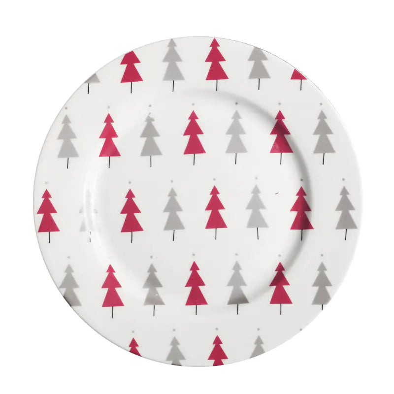 Christmas Tree Tableware, Fruit Plate, Ceramic Dish
