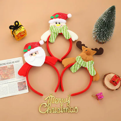 New Cartoon Christmas Headband for Kids (Wholesale)