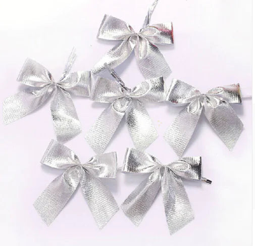 Christmas Tree Bow with Ribbon Decoration