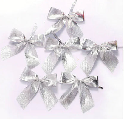 Christmas Tree Bow with Ribbon Decoration