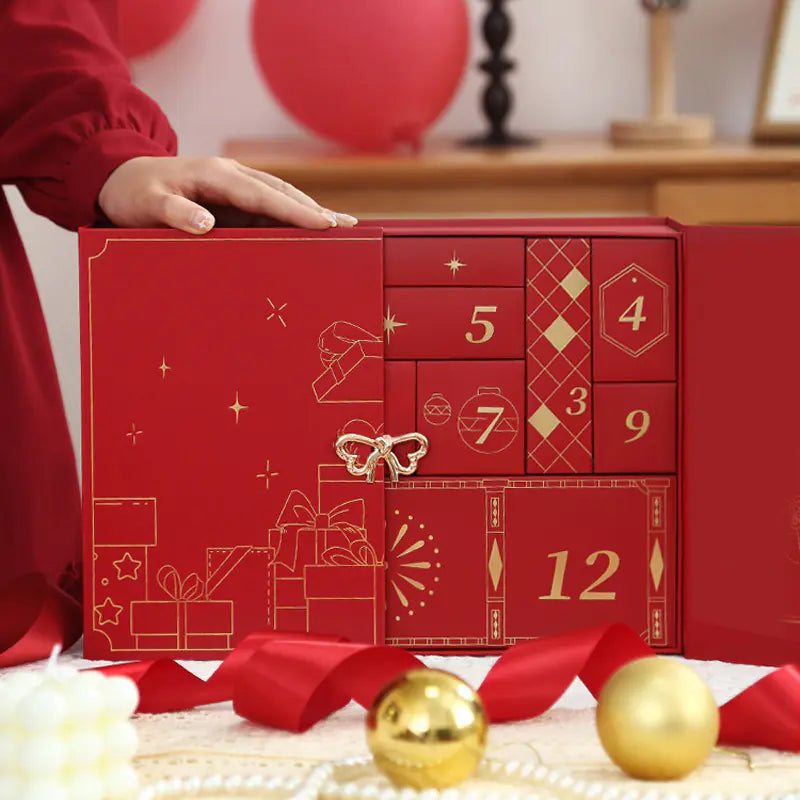 Christmas Countdown Calendar Gift Box for Him/Her
