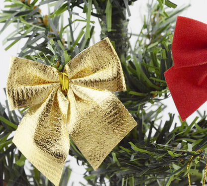 Christmas Tree Bow with Ribbon Decoration