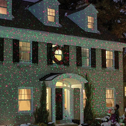 Lawn Decorative Lights, Red and Green Christmas Lights