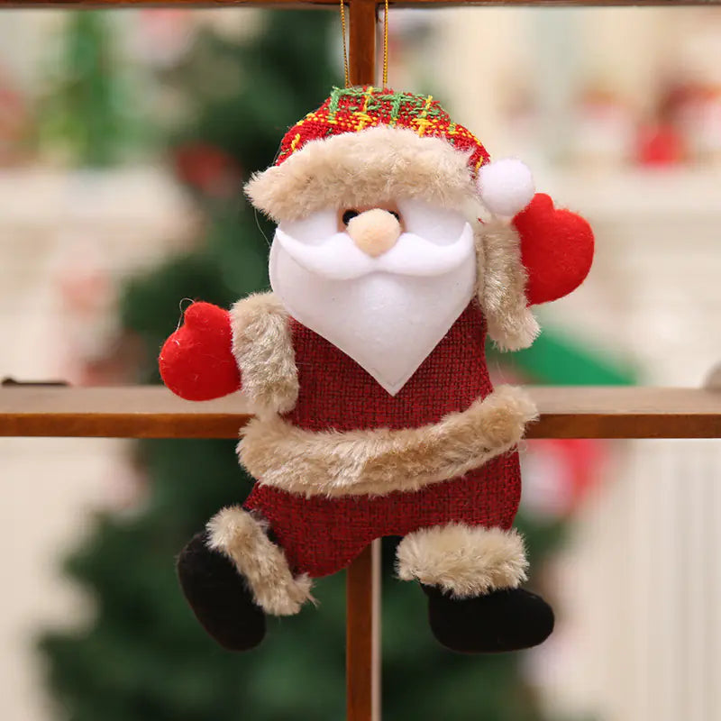 Christmas Tree Accessories with Snowman and Ornaments