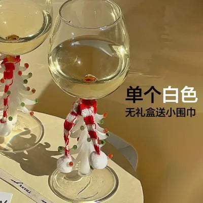 3D Christmas Tree Glass Cup