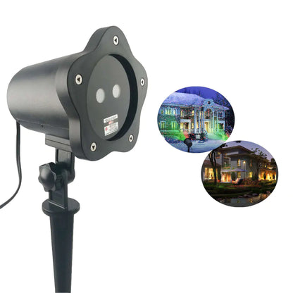 Lawn Decorative Lights, Red and Green Christmas Lights