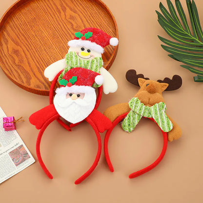 New Cartoon Christmas Headband for Kids (Wholesale)