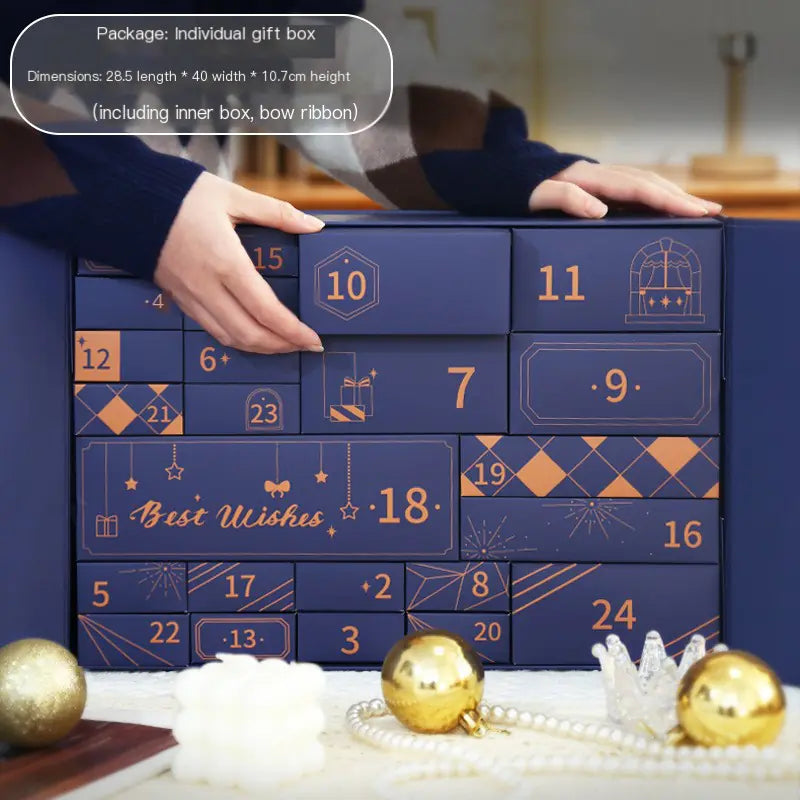 Christmas Countdown Calendar Gift Box for Him/Her