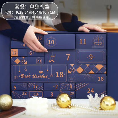 Christmas Countdown Calendar Gift Box for Him/Her
