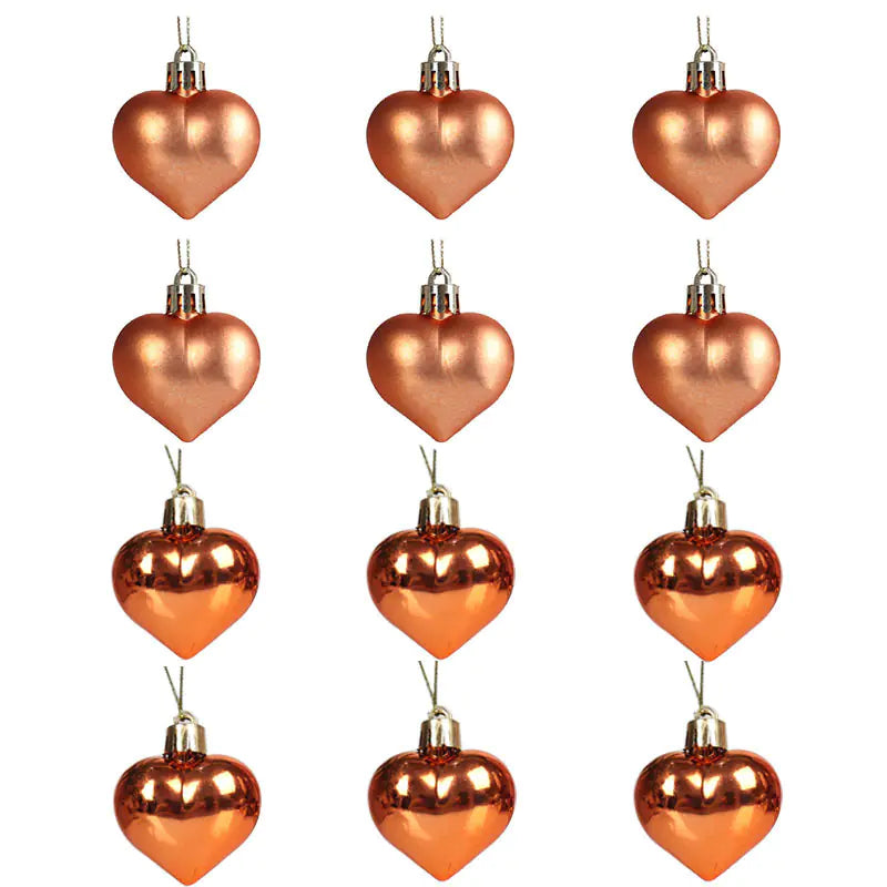 Heart-Shaped Christmas Tree Hanging Decoration Ornament