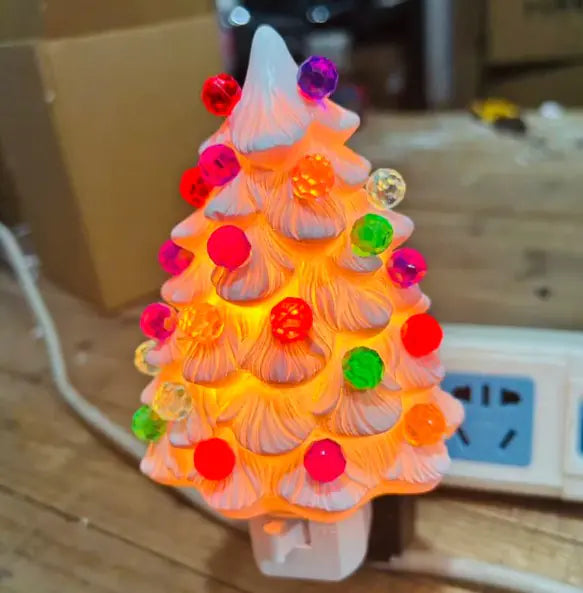 Festive Resin Mini Tree