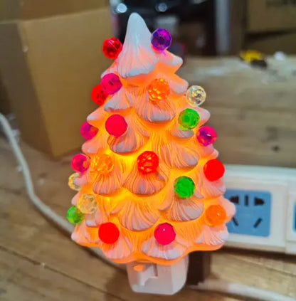Festive Resin Mini Tree
