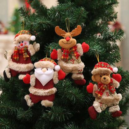 Christmas Tree Accessories with Snowman and Ornaments