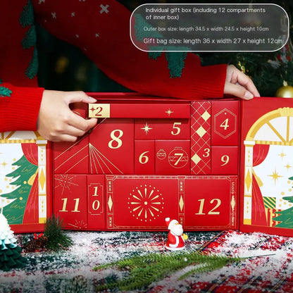 Christmas Countdown Calendar Gift Box for Him/Her