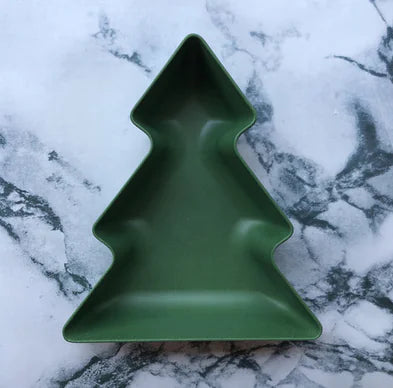 Christmas Tree Fruit, Salad, and Candy Tray